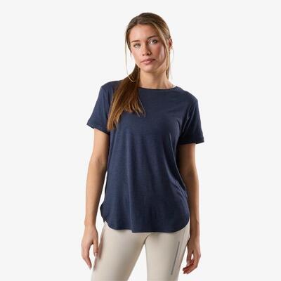 Dames training short_sleeve_t_shirt quick dry core loose fit tee w