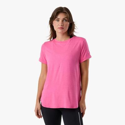 Dames training short_sleeve_t_shirt quick dry core loose fit tee w