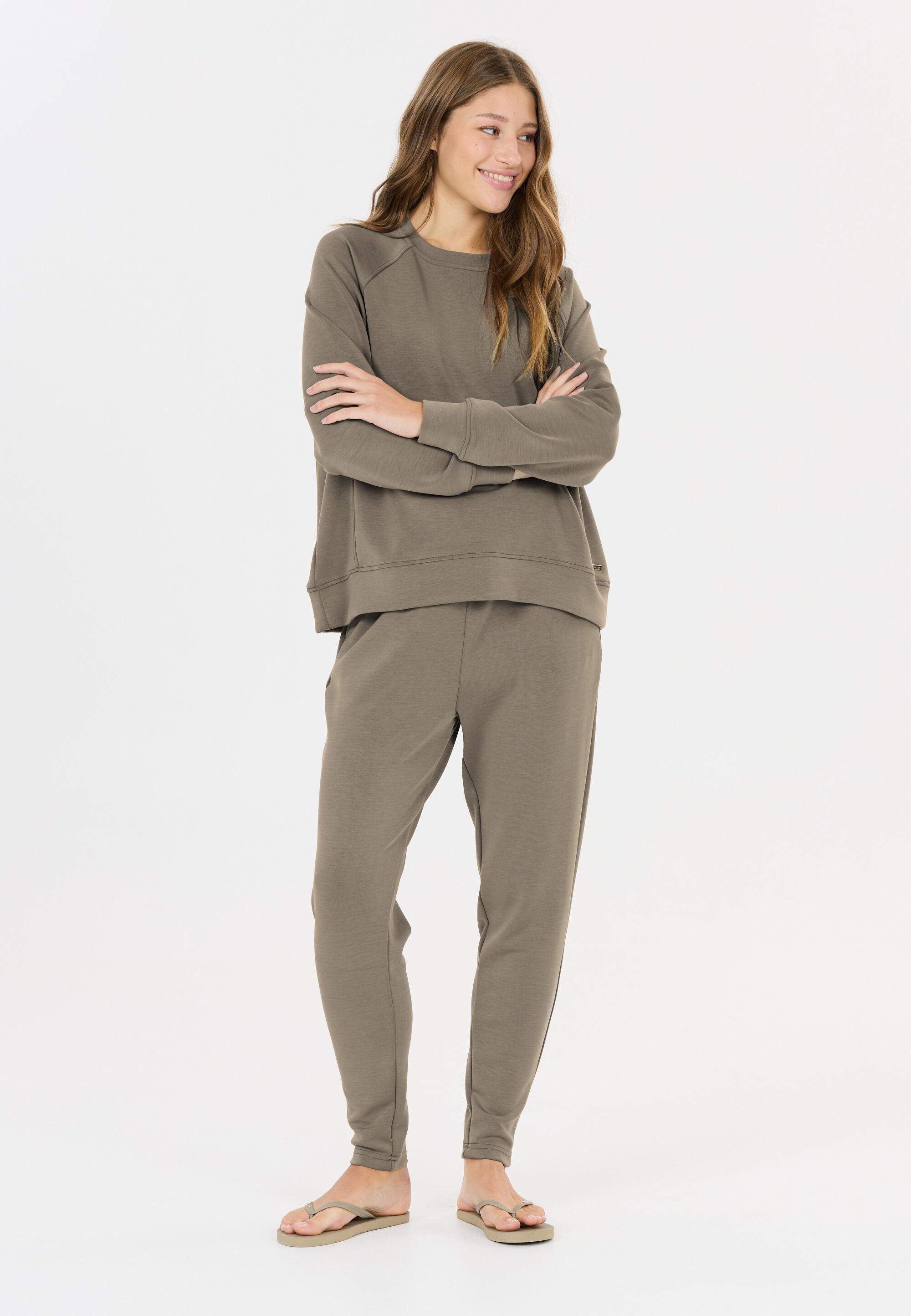 Sweatshirt Damen Athlecia Jacey 3/5