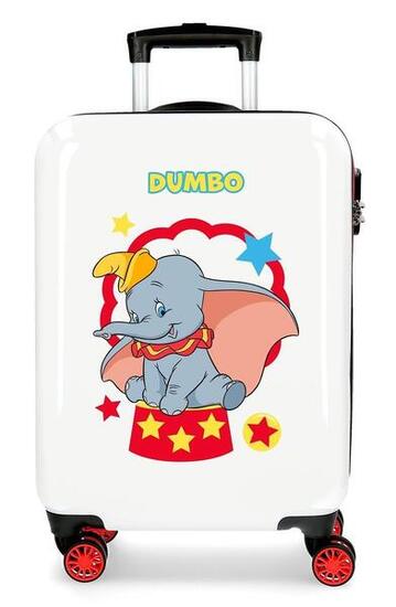 Valise cabine Disney Classiques Abs avec une capacité de 34L blanc