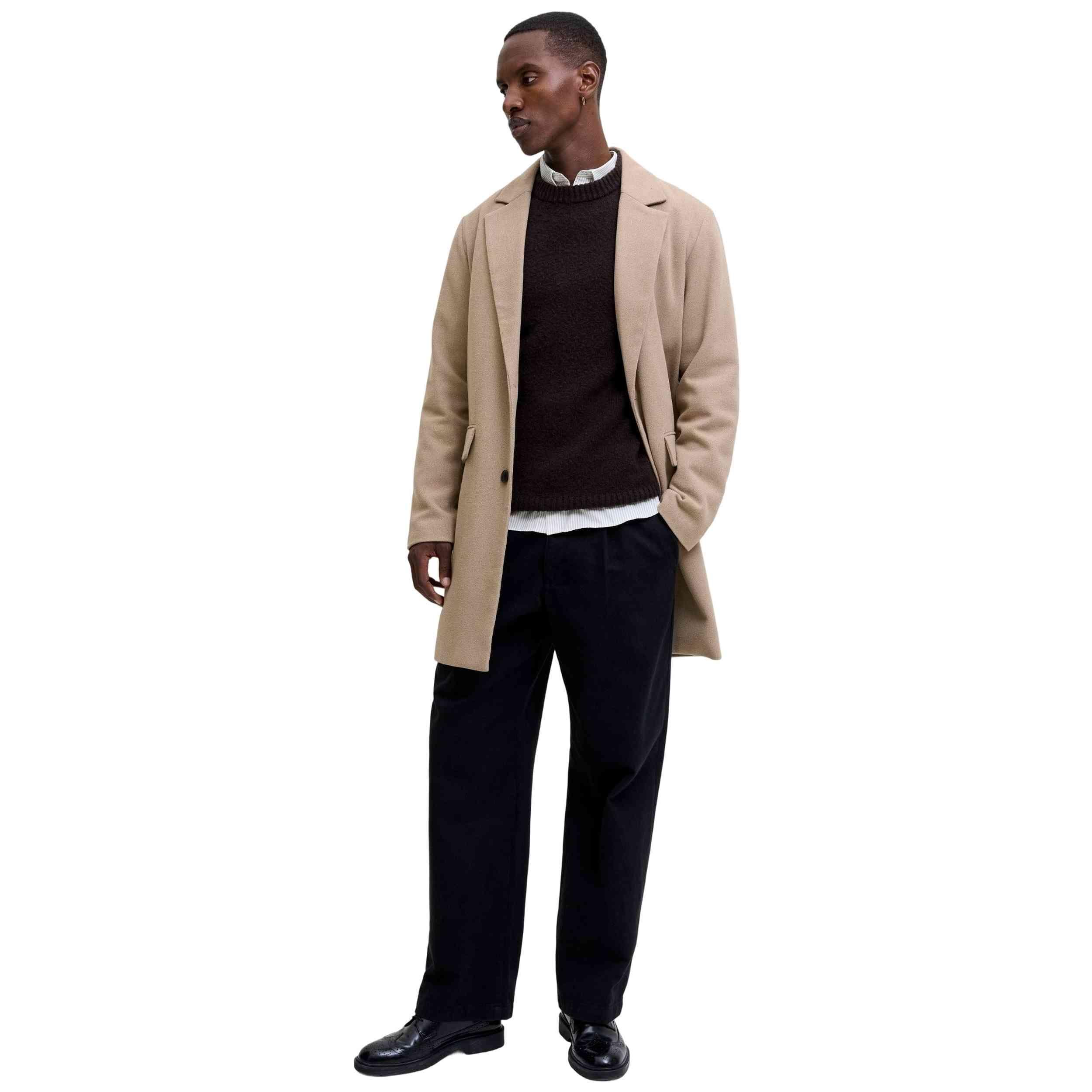 Abrigo Jack&jones modelo 077-52628436648275 para hombre 3/4