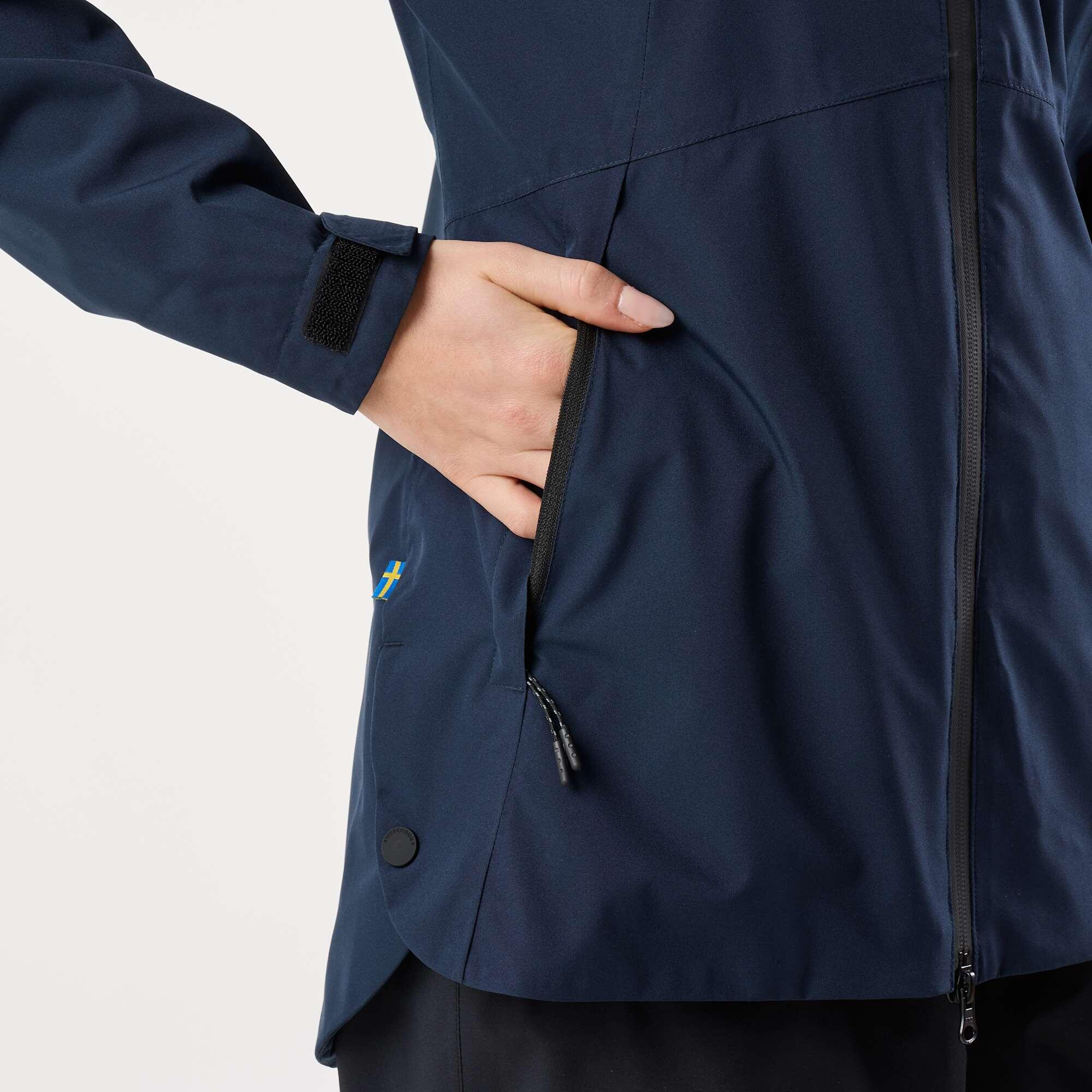 Giacca antipioggia da donna traspirante Orust Rain Jacket 7/8