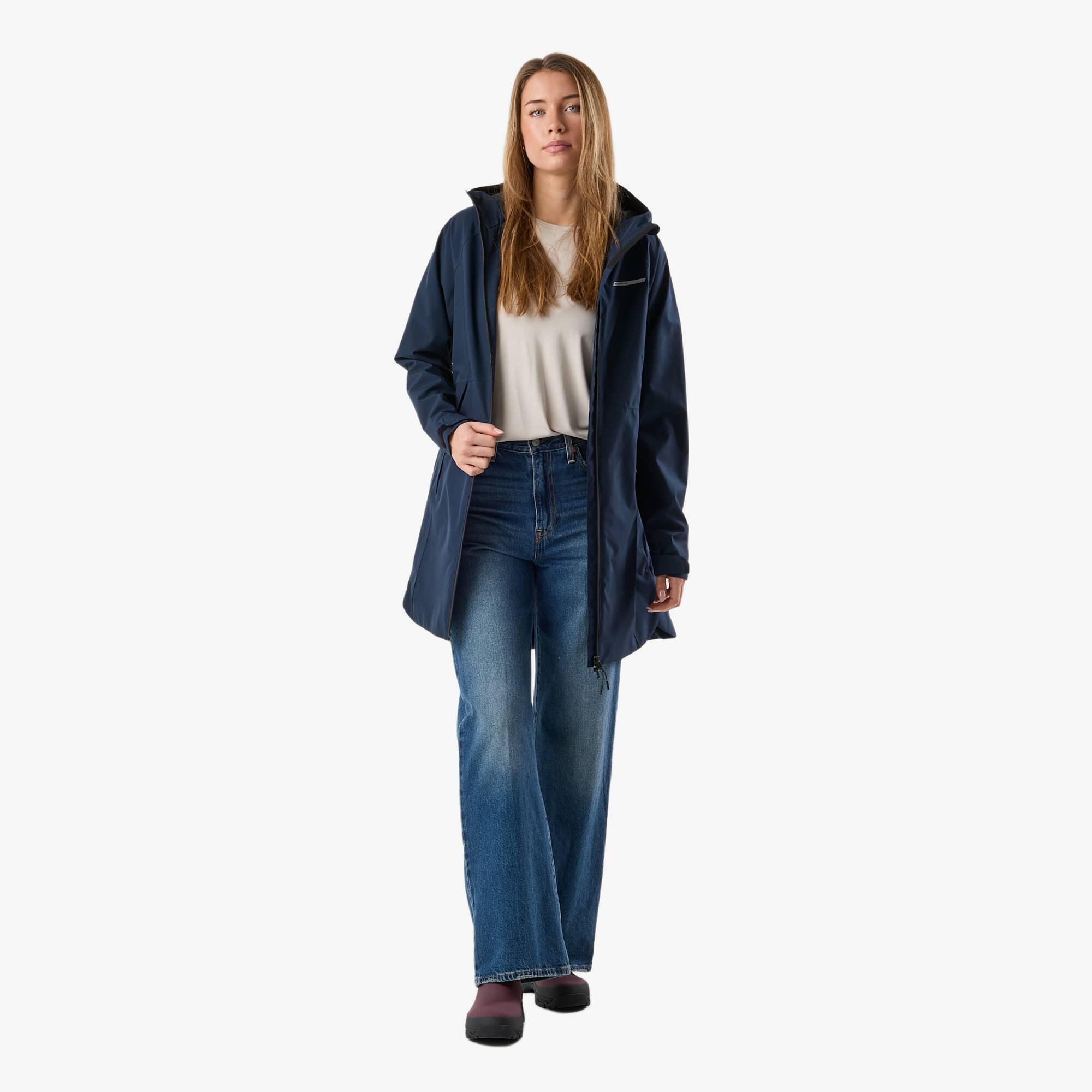 Giacca antipioggia da donna traspirante Orust Rain Coat 3/8