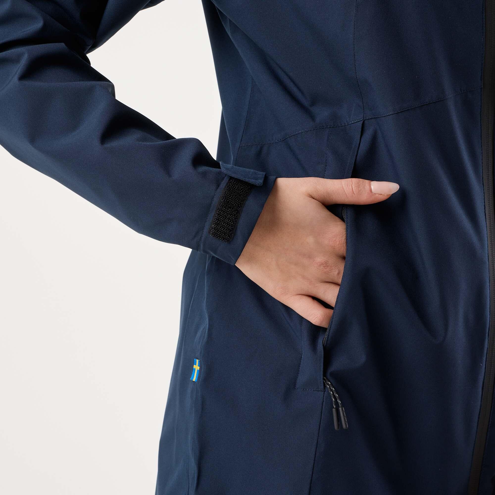 Giacca antipioggia da donna traspirante Orust Rain Coat 7/8
