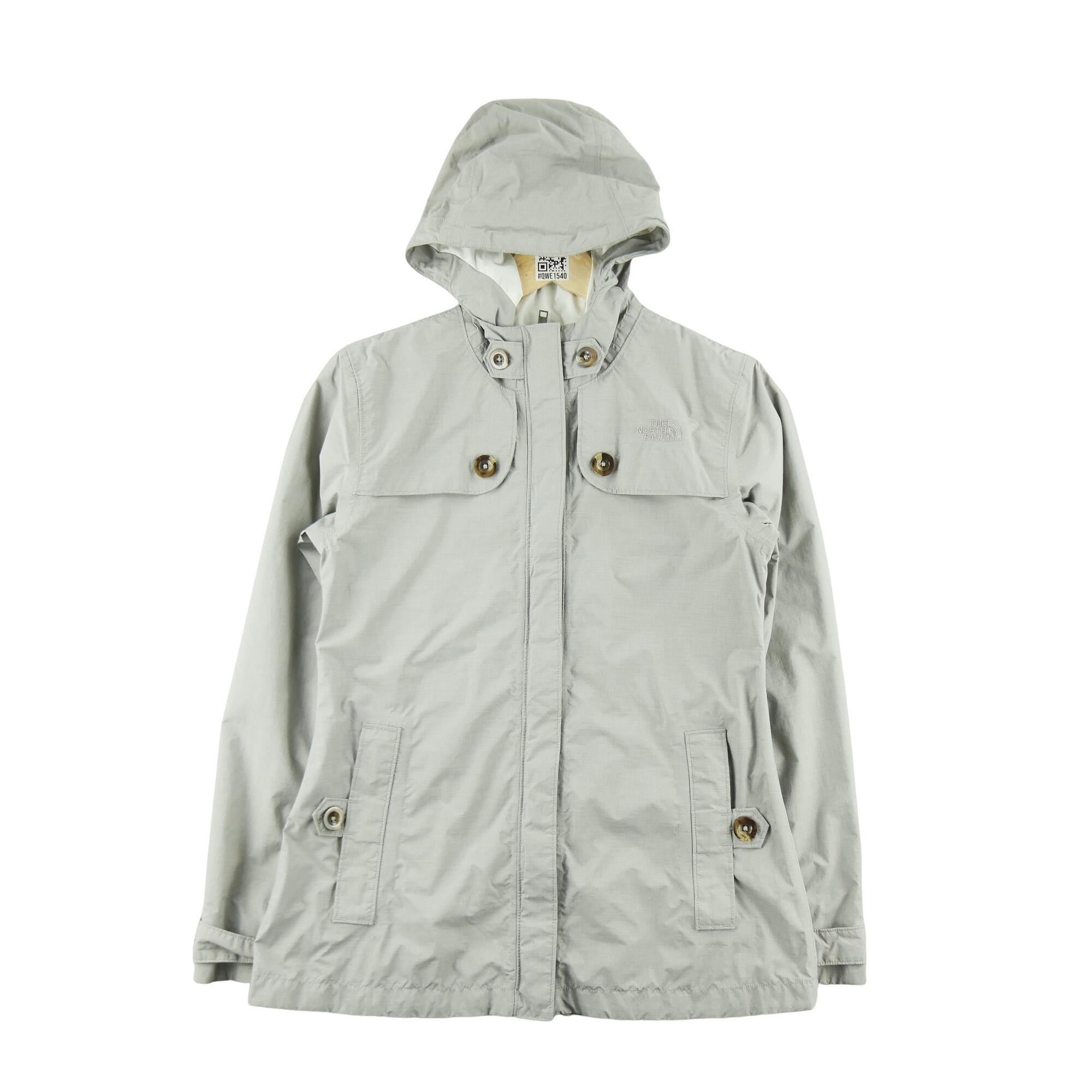 THE NORTH FACE Segunda Vida - Corta-vento Mulher Cinza - Em bom estado