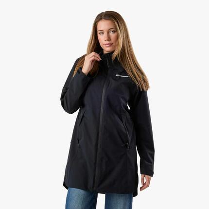 Veste de pluie de randonnée femme respirante coupe-vent rain_jacket Orust