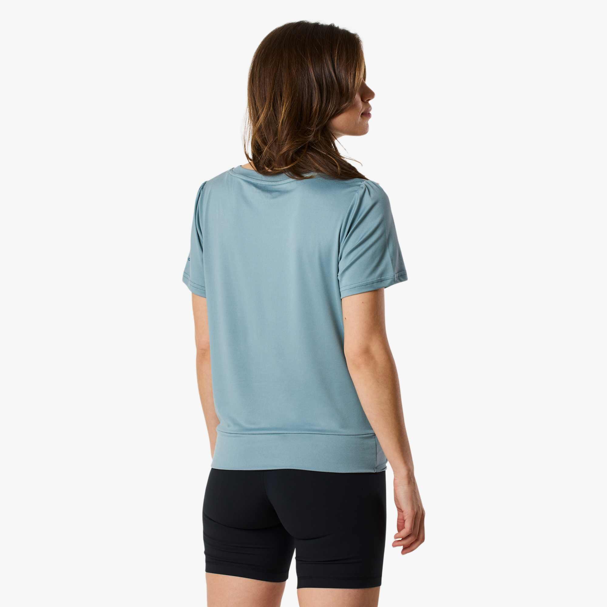 Damen Trainingskurzarmshirt quick dry Core Wrap Soft Tee 2/8