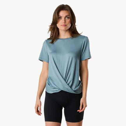 T-shirt training femme manches courtes quick dry Core Wrap Soft Tee