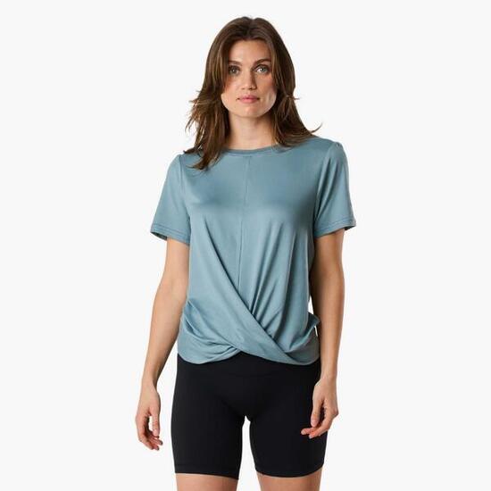 T-shirt training femme manches courtes quick dry Core Wrap Soft Tee