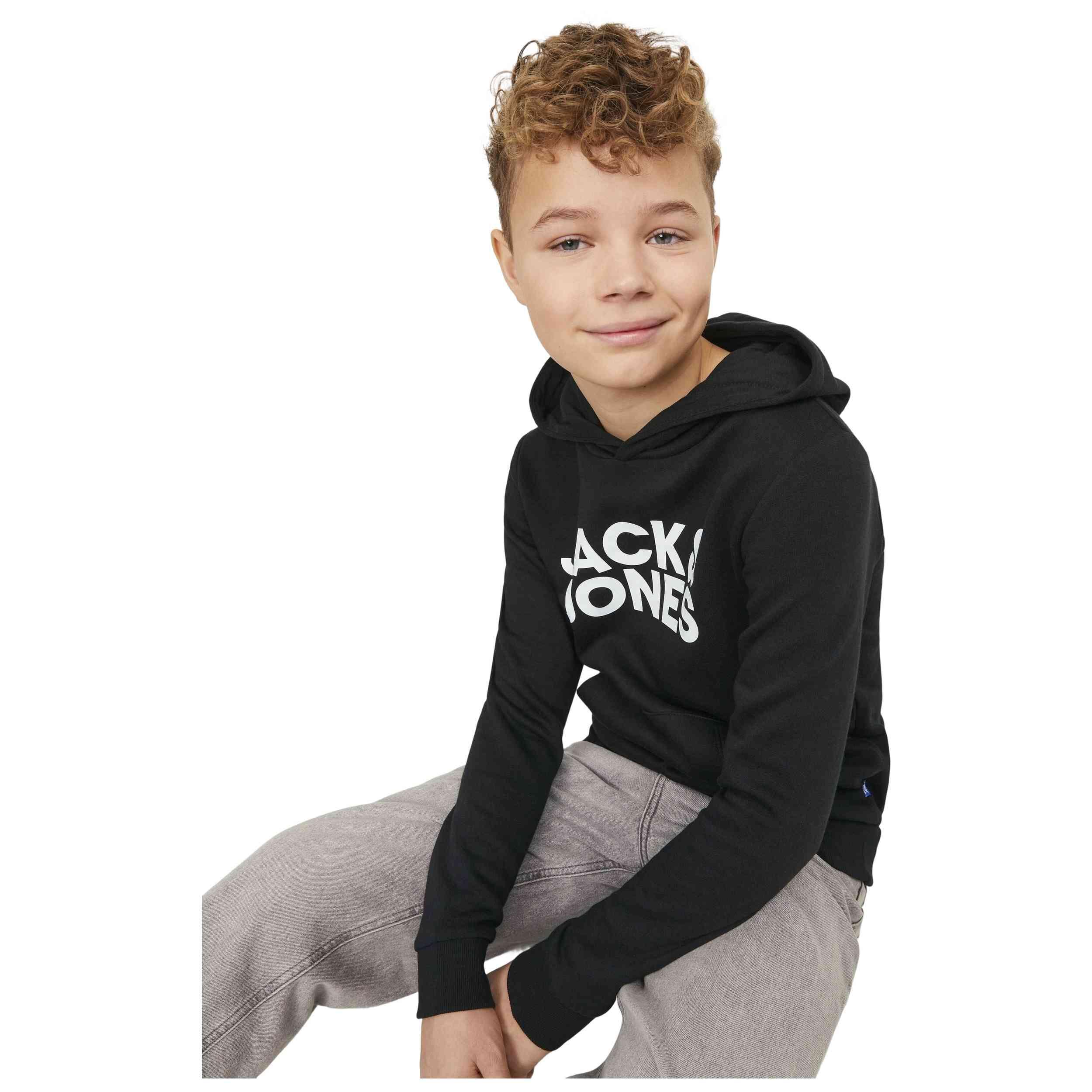 Sweatshirt Jack&jones modelo 12152841-BLACK-JR-LARGE para crianças 4/5