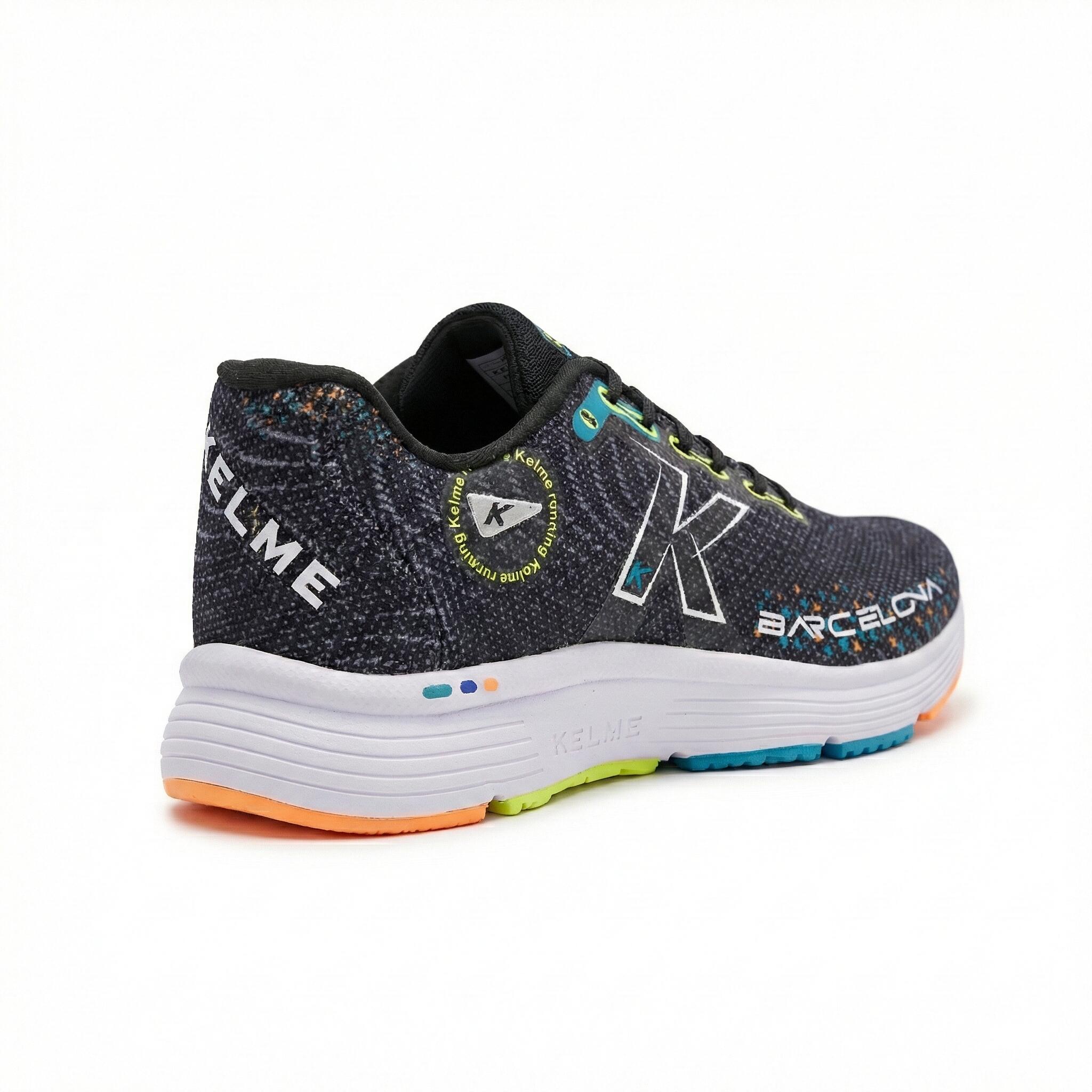 Kelme Zapatillas Running Barcelona Negro Unisex 3/4