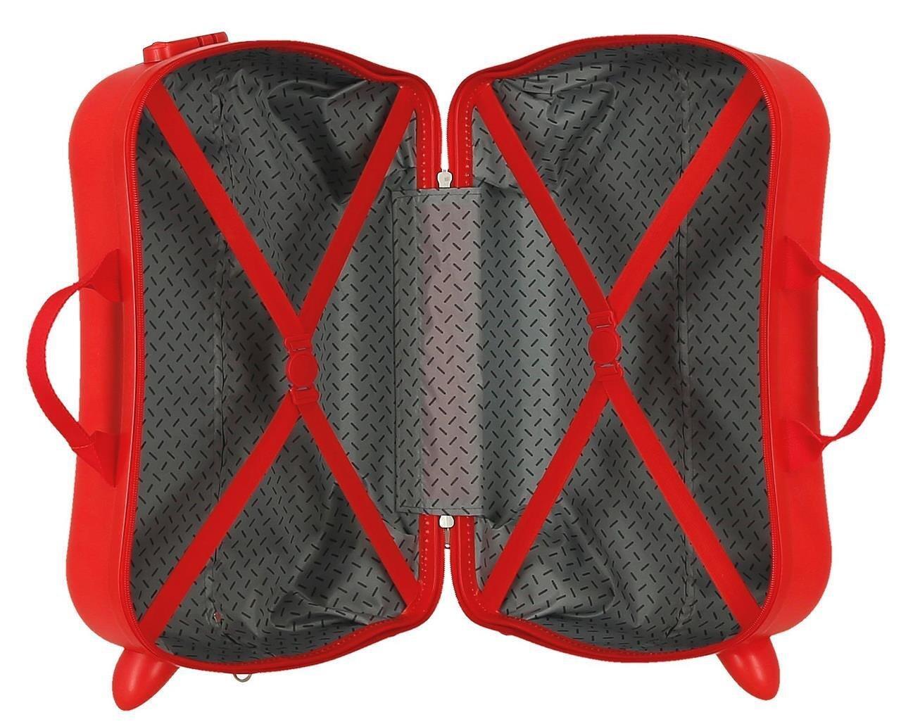 Valise Enfant Disney Mickey & minnie always be kind Abs avec une capacité 38L 4/5