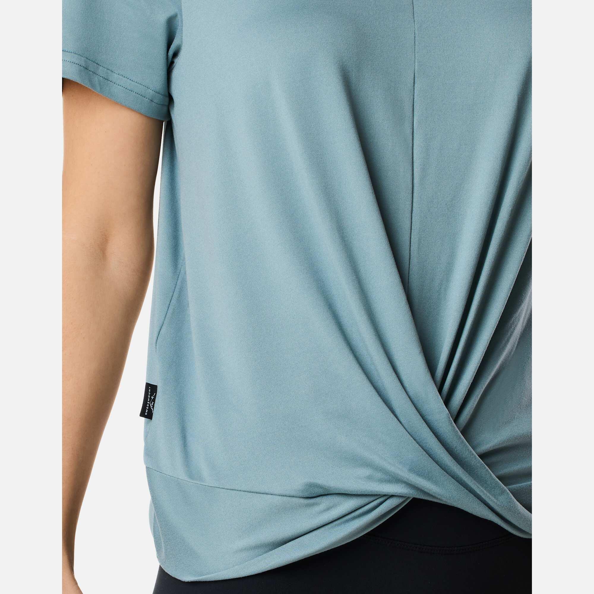 Damen Trainingskurzarmshirt quick dry Core Wrap Soft Tee 7/8