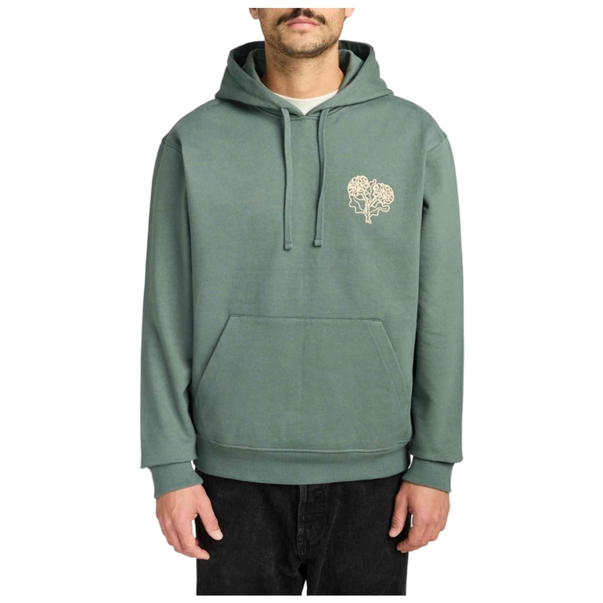 Felpa con cappuccio Rvca modello EVYSF00139-GNB0 per uomini 3/3