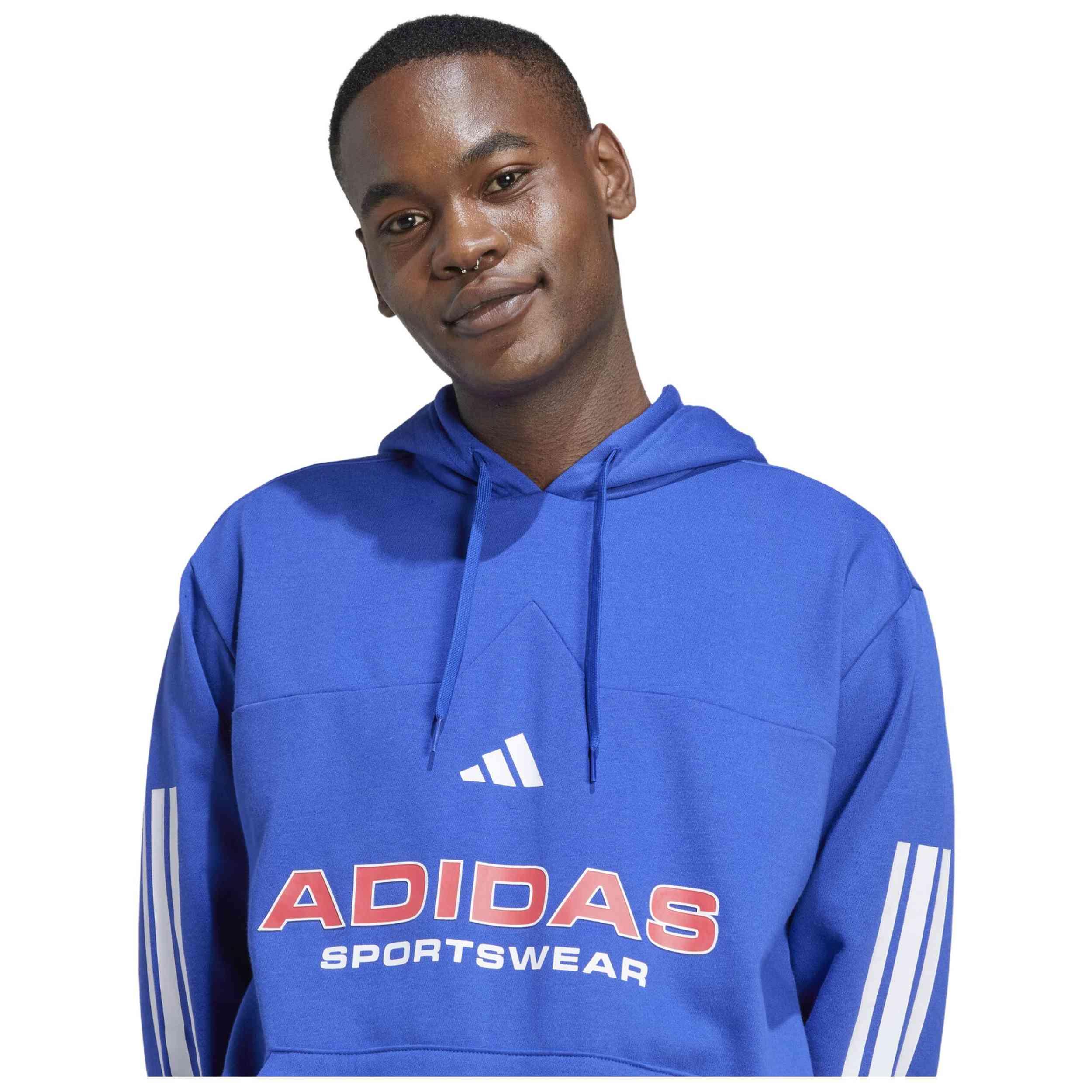 Felpa con cappuccio Adidas modello KB5573 per uomini 4/5