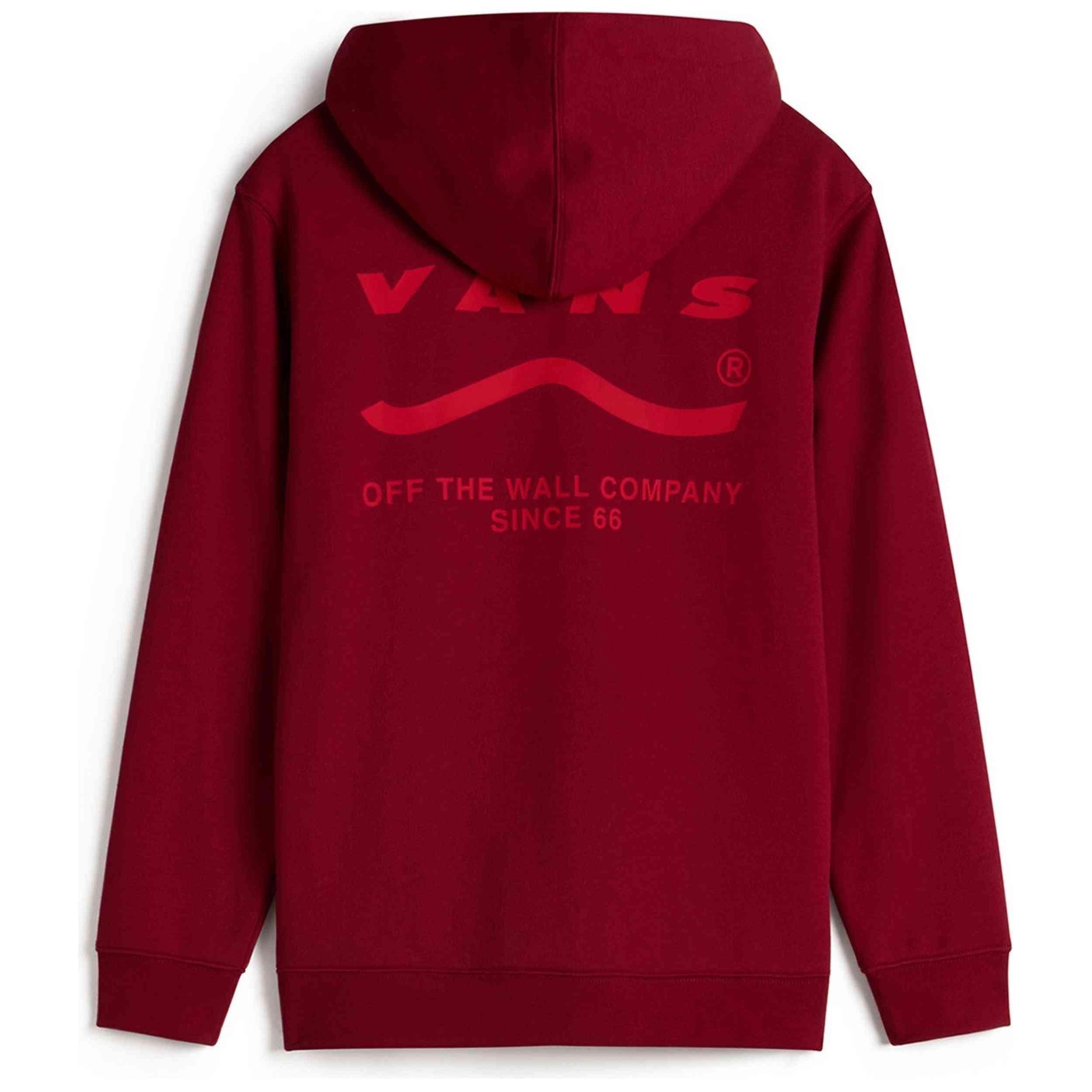 Sweat à capuche Vans modèle VN000QYBBRD1 pour unisexe 2/3