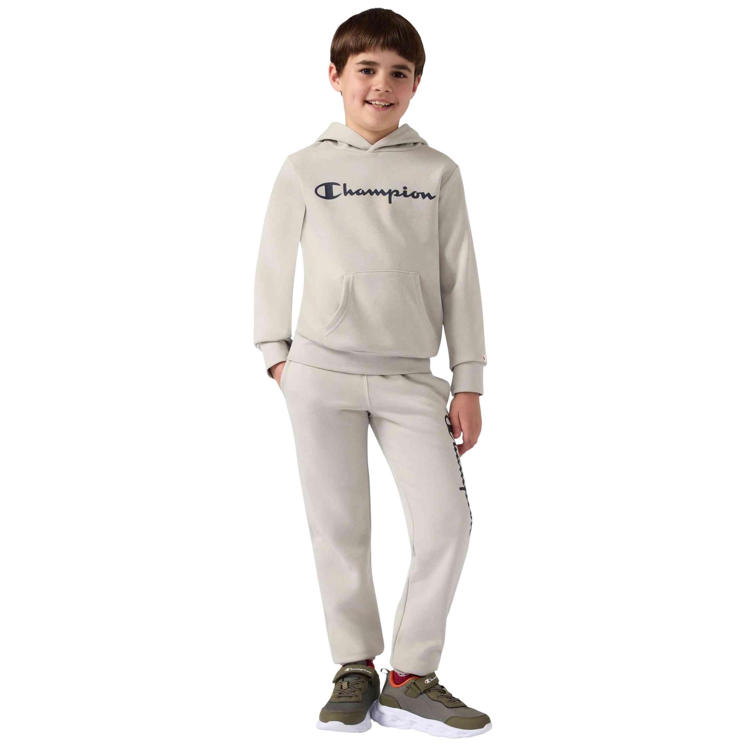 Sweat à capuche Champion modèle 307352YS152 pour unisexe enfants 3/5