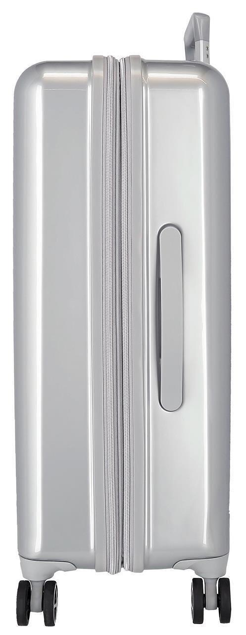 Juego de maletas Disney Joyful Abs con capacidad de 119L plata 3/5