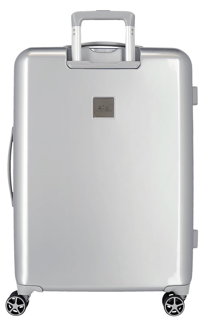 Juego de maletas Disney Joyful Abs con capacidad de 119L plata 2/5