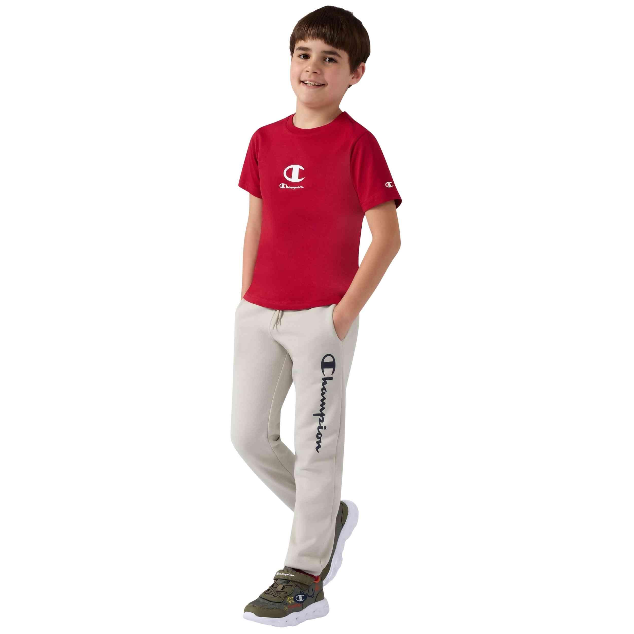 Calças de fato de treino Champion modelo 307355YS152 para crianças unissex 3/5
