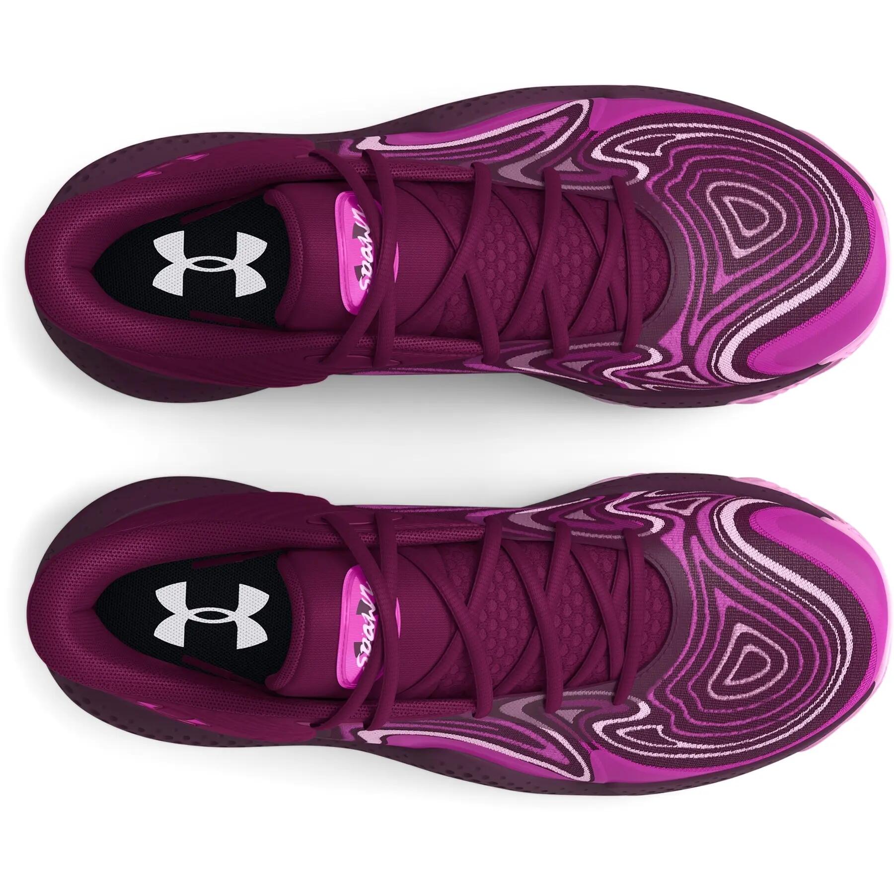 Chaussures de basketball mi-montante Under Armour Spawn 6 4/5