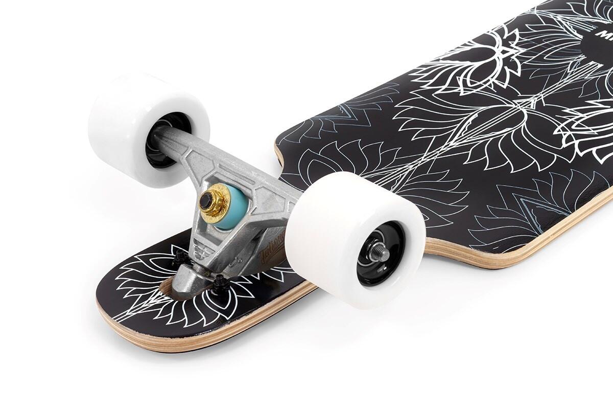 Mindless Dropthrough Longboard Solace 36 inch Compact Drop Through Longboard 3/4