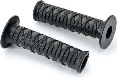 DAYTONA Katana manopola in gomma 125 mm aperta.