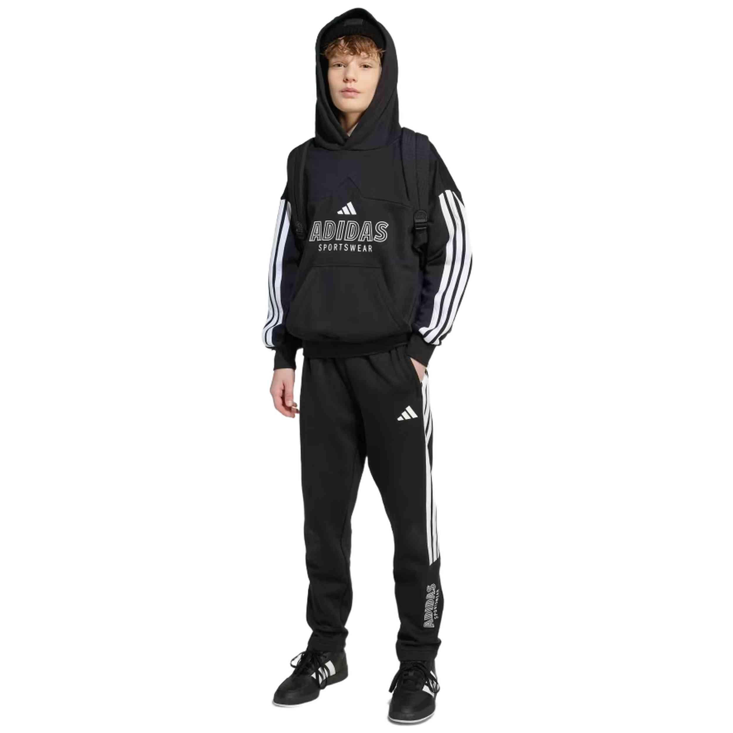 Calças de fato de treino Adidas modelo JM1514 para crianças unissex 3/5