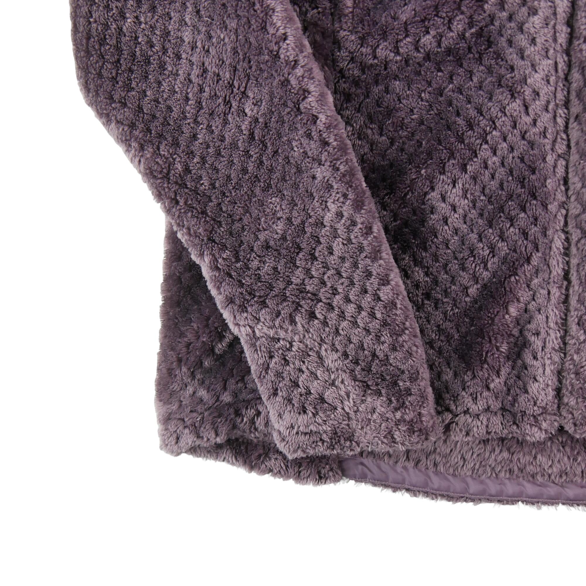 Seconda Mano - Giacca in pile viola Osito TNF da donna - Stato eccellente 6/7
