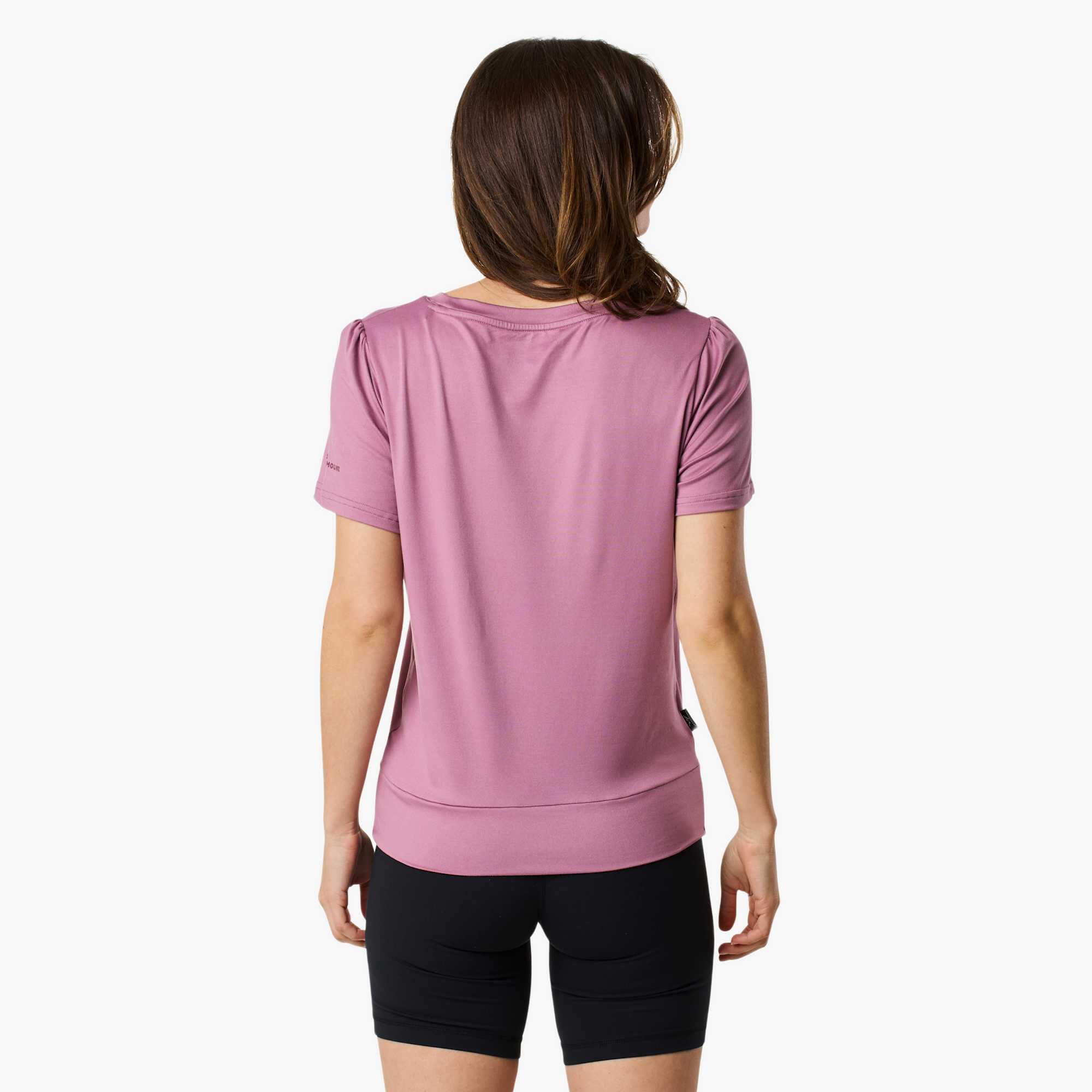 T-shirt training femme manches courtes quick dry Core Wrap Soft Tee 2/8