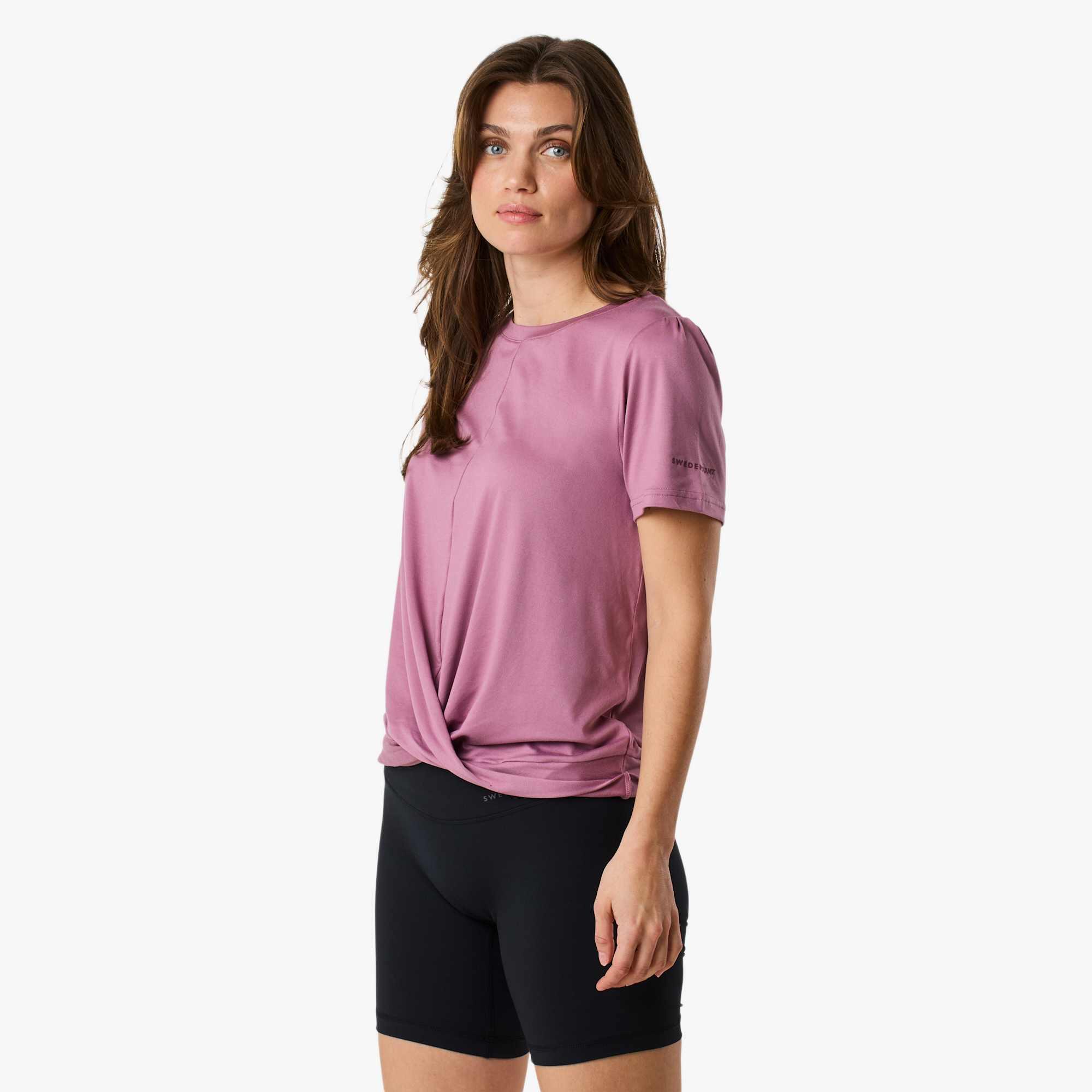 T-shirt training femme manches courtes quick dry Core Wrap Soft Tee 4/8