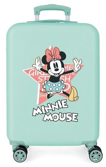 Valise cabine Disney Mickey & minnie that's easy Abs avec une capacité de 34L