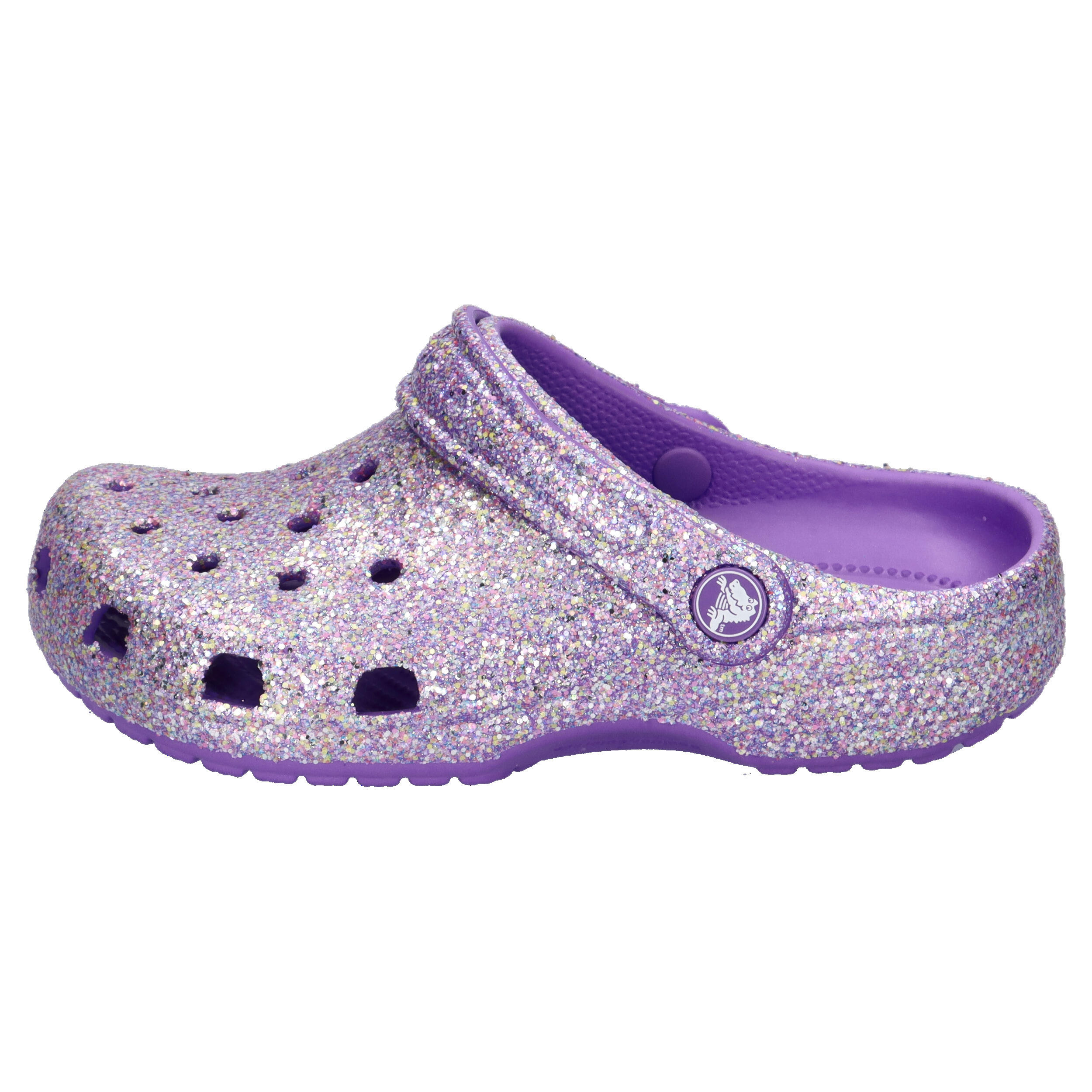 Crocs Kinder Schuhe Classic Fantasy Glitter Clog 212561 2/7