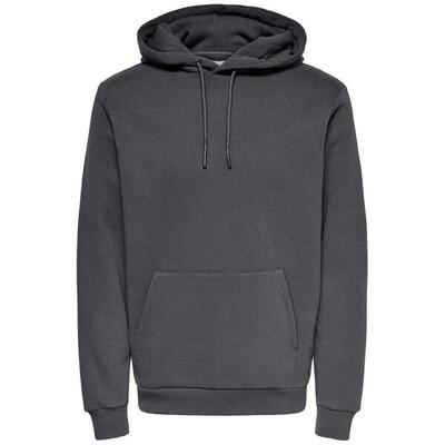 Hoodie only & sons model 22018685-grey voor mannen