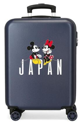 Valise cabine Disney Mickey & minnie trip to.. Abs avec une capacité de 35L