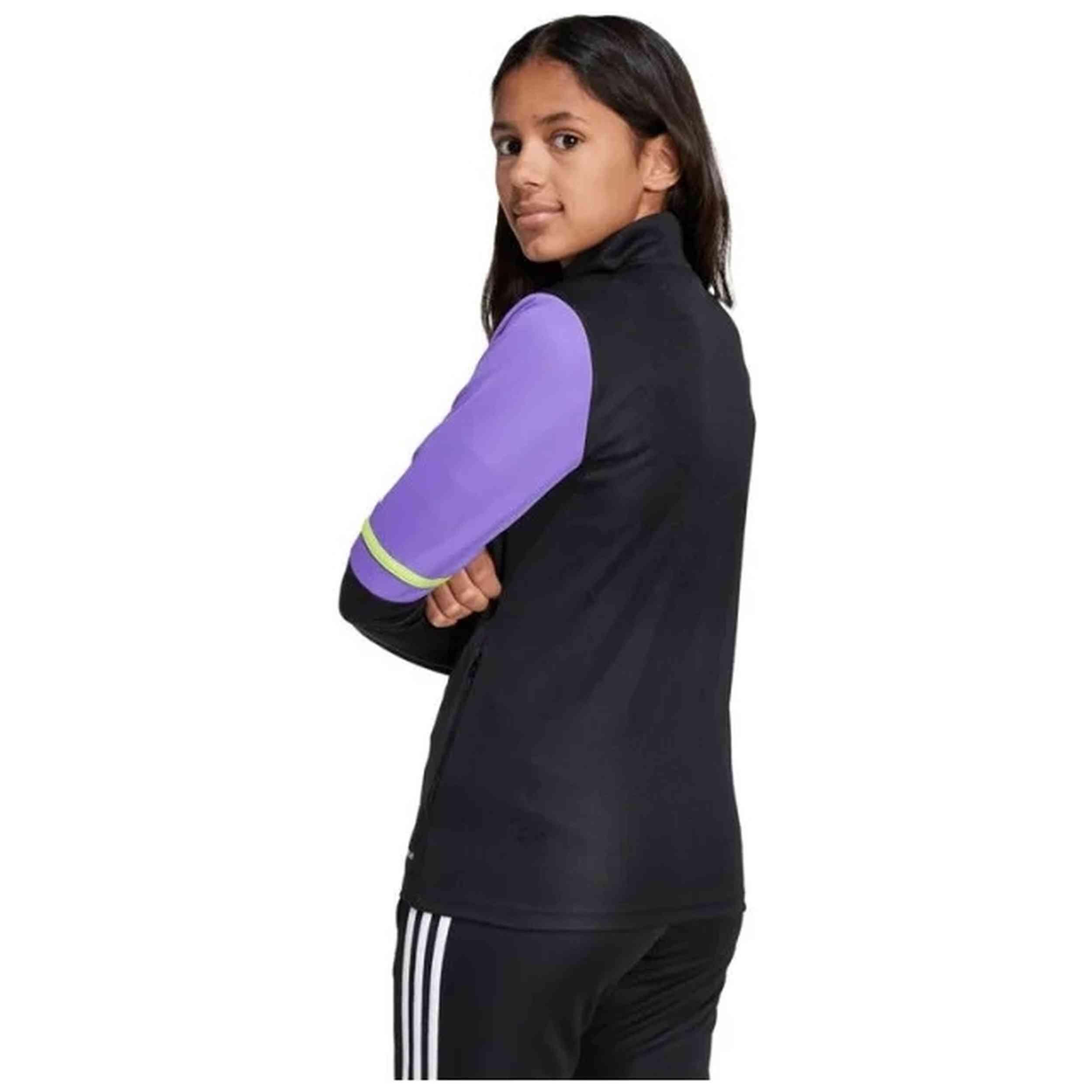 Casaco de fato de treino Adidas modelo JV6068 para crianças unissex 3/5