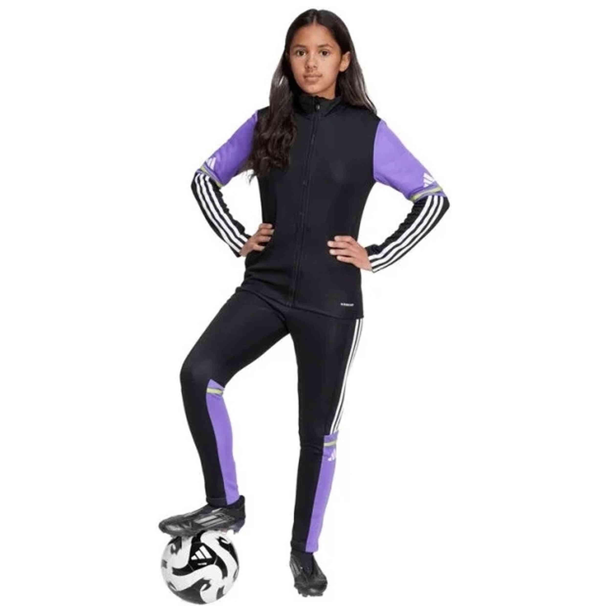 Casaco de fato de treino Adidas modelo JV6068 para crianças unissex 4/5