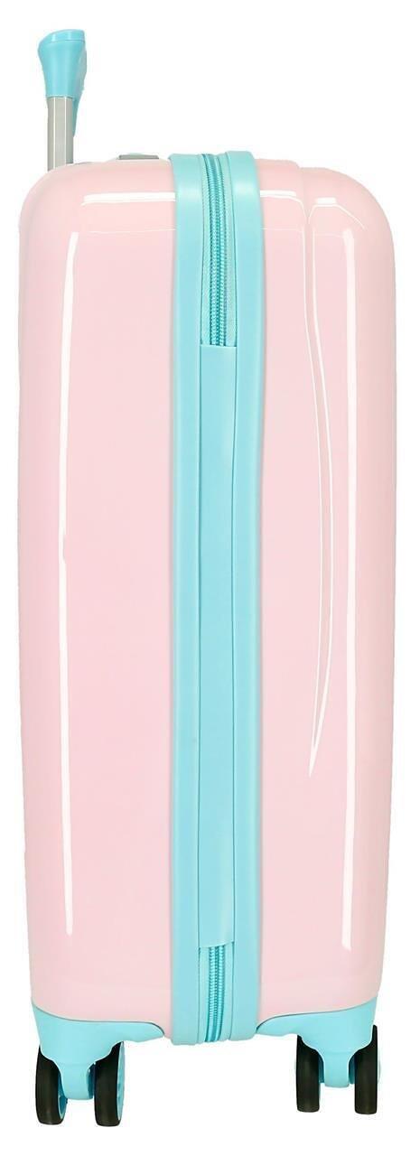 Valigia da cabina Disney Encanto Abs con capacità di 34L rosa 3/5
