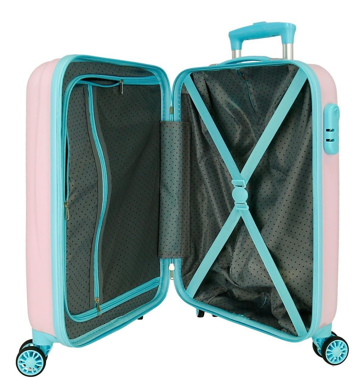 Valigia da cabina Disney Encanto Abs con capacità di 34L rosa 4/5