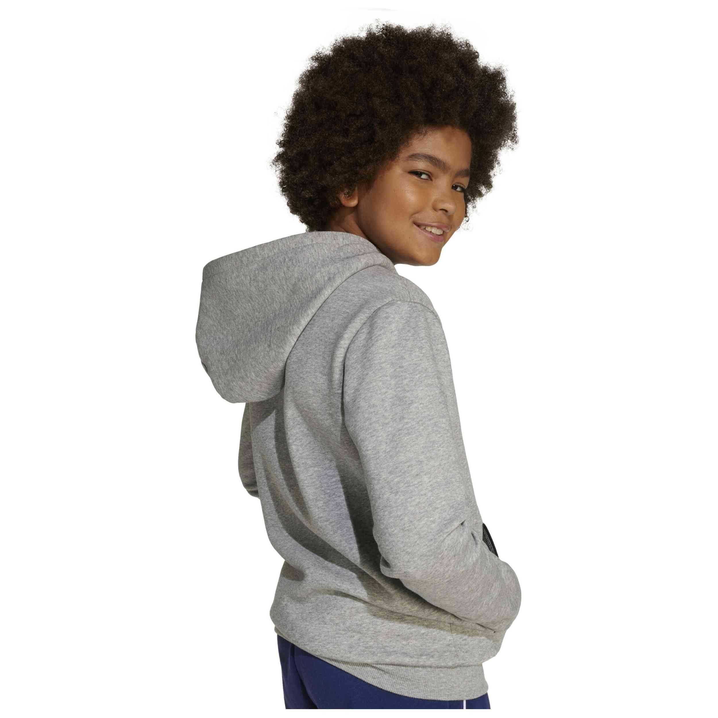 Felpa con cappuccio Adidas modello JV7336 per unisex ragazzi 2/5