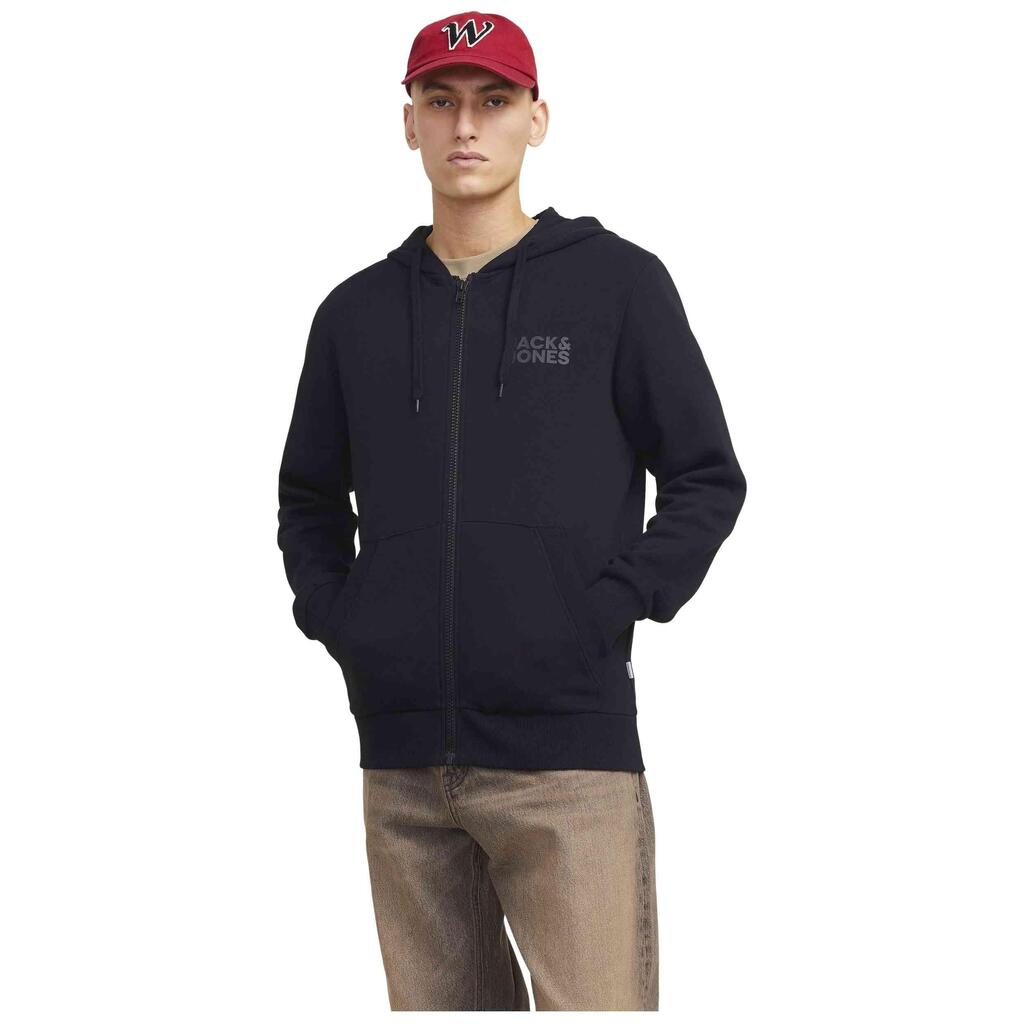 Hoodie Jack&jones model 12265177-BLACK for man