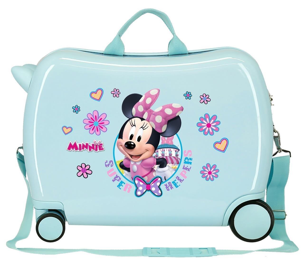 Valigia Bambino Disney Minnie super helpers Abs con capacità di 38L turchese 2/4