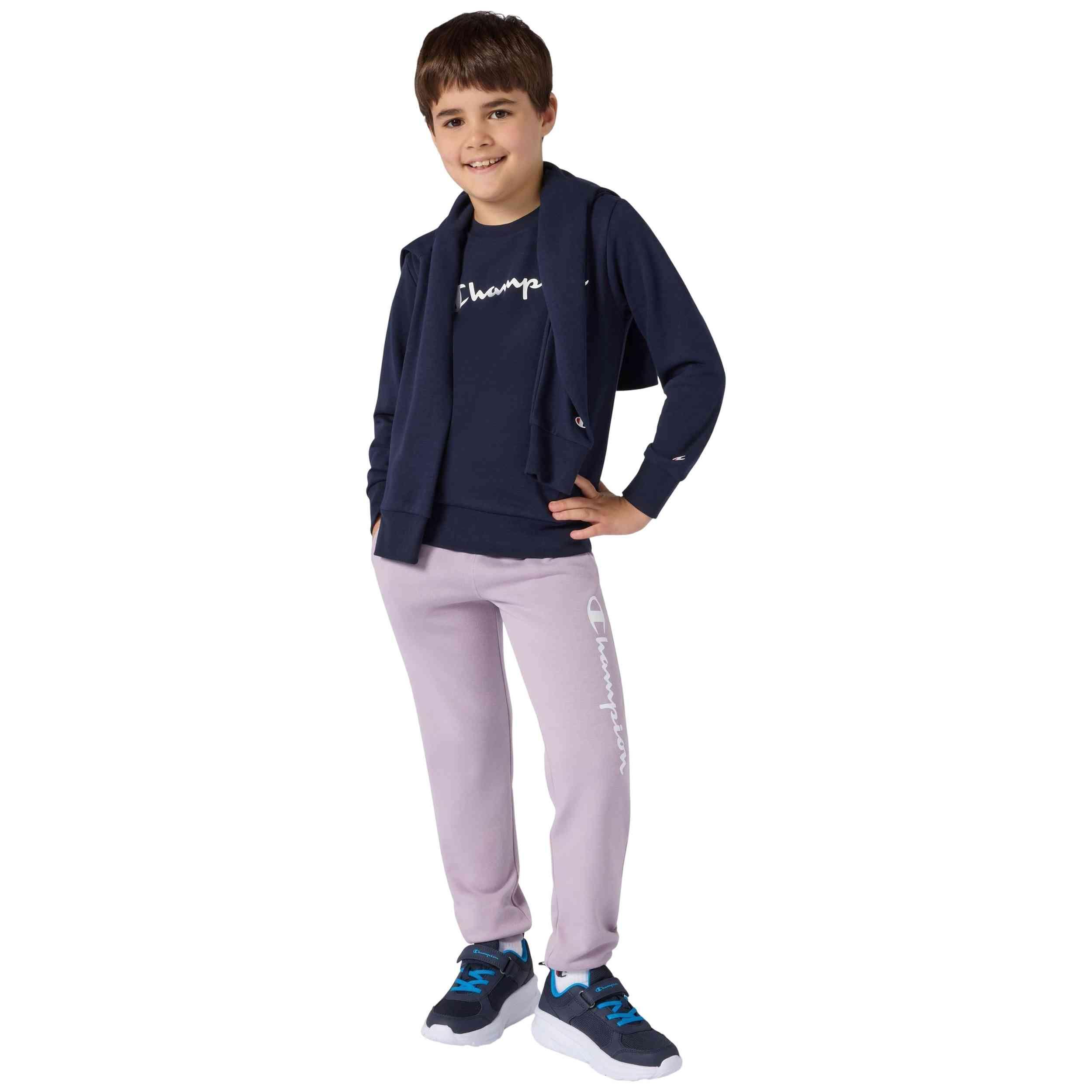 Pantalon de survêtement Champion modèle 307355VS100 pour unisexe enfants 3/5