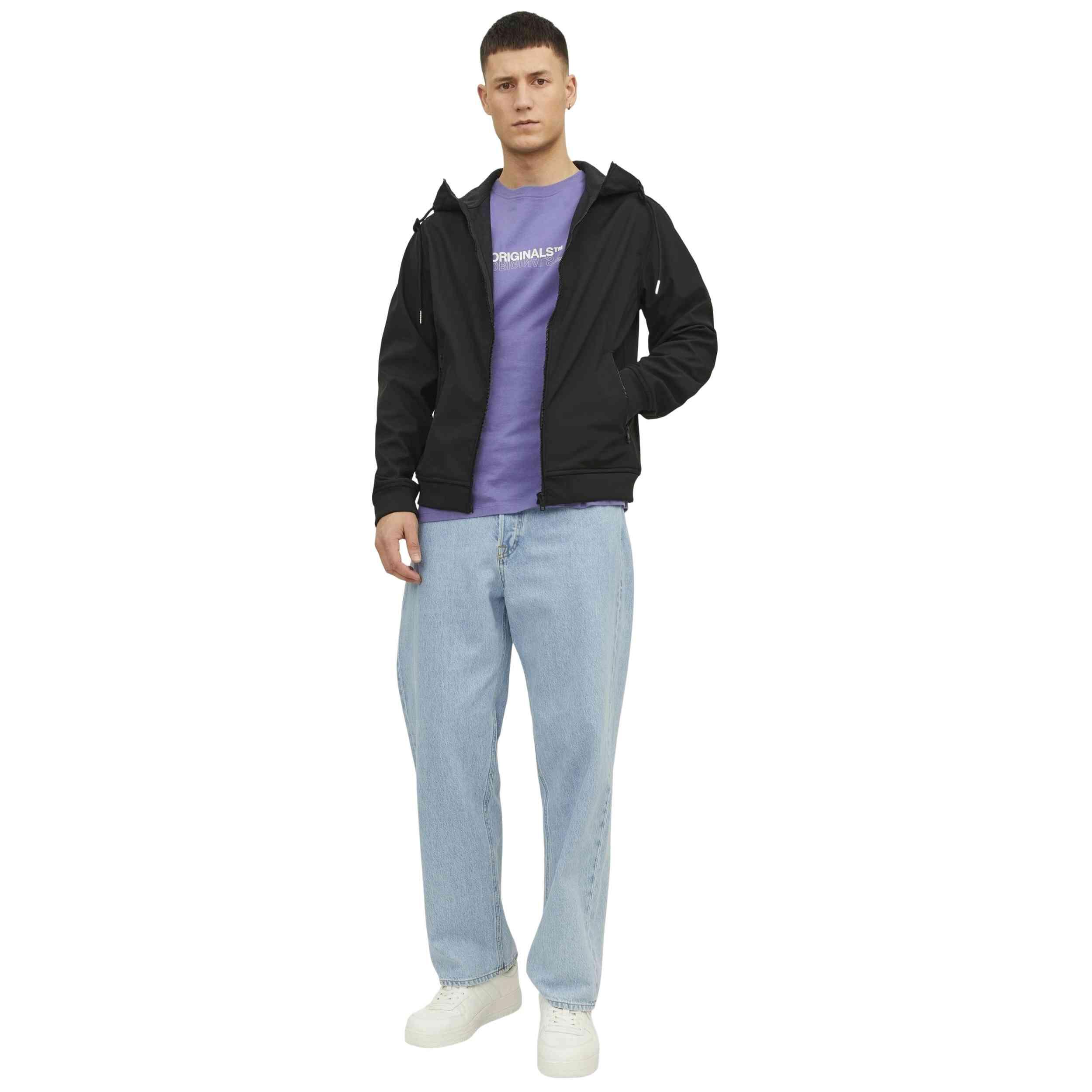 Sweat à capuche Jack&jones modèle 49968364159315 pour homme 3/5