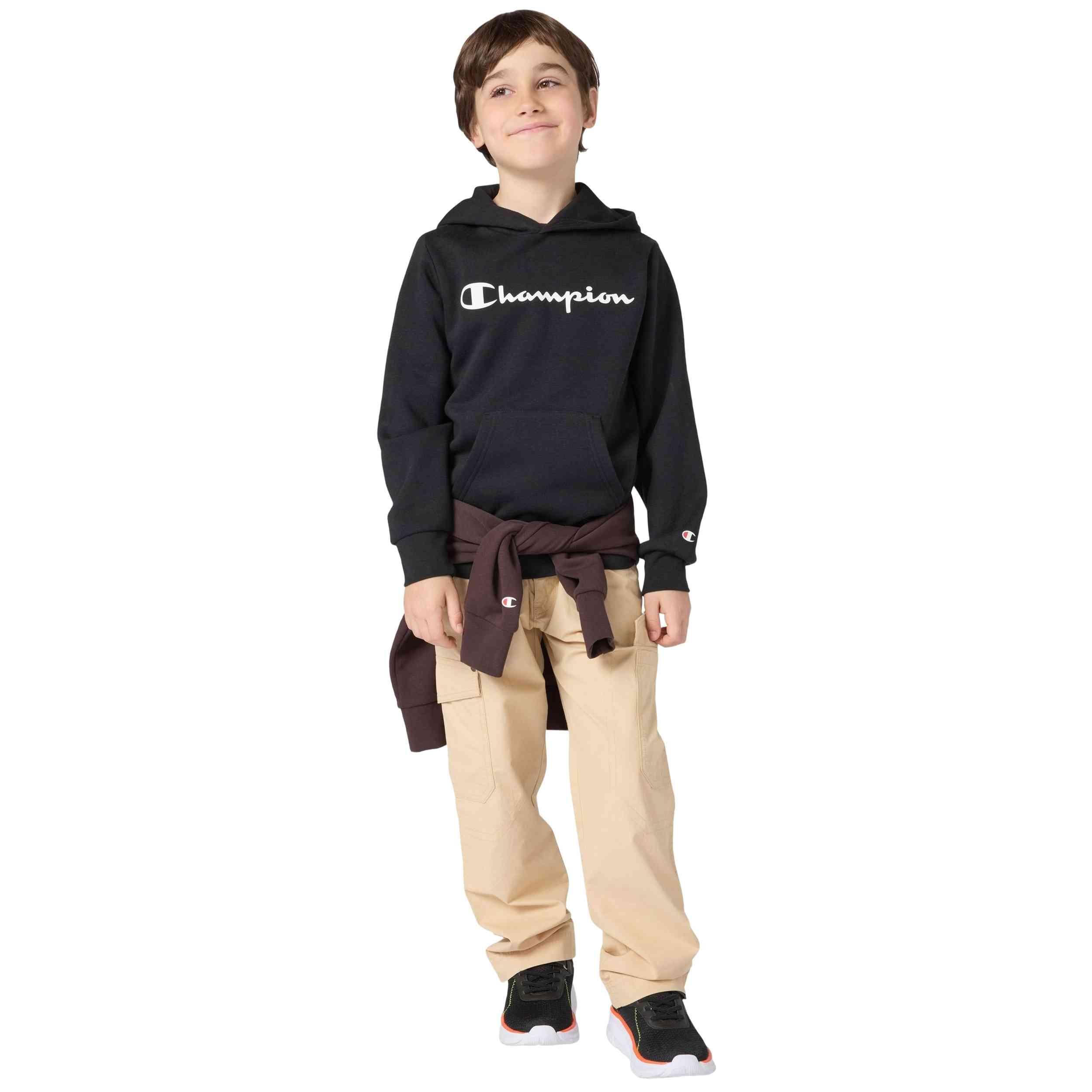 Felpa con cappuccio Champion modello 307352KK001 per unisex 3/5