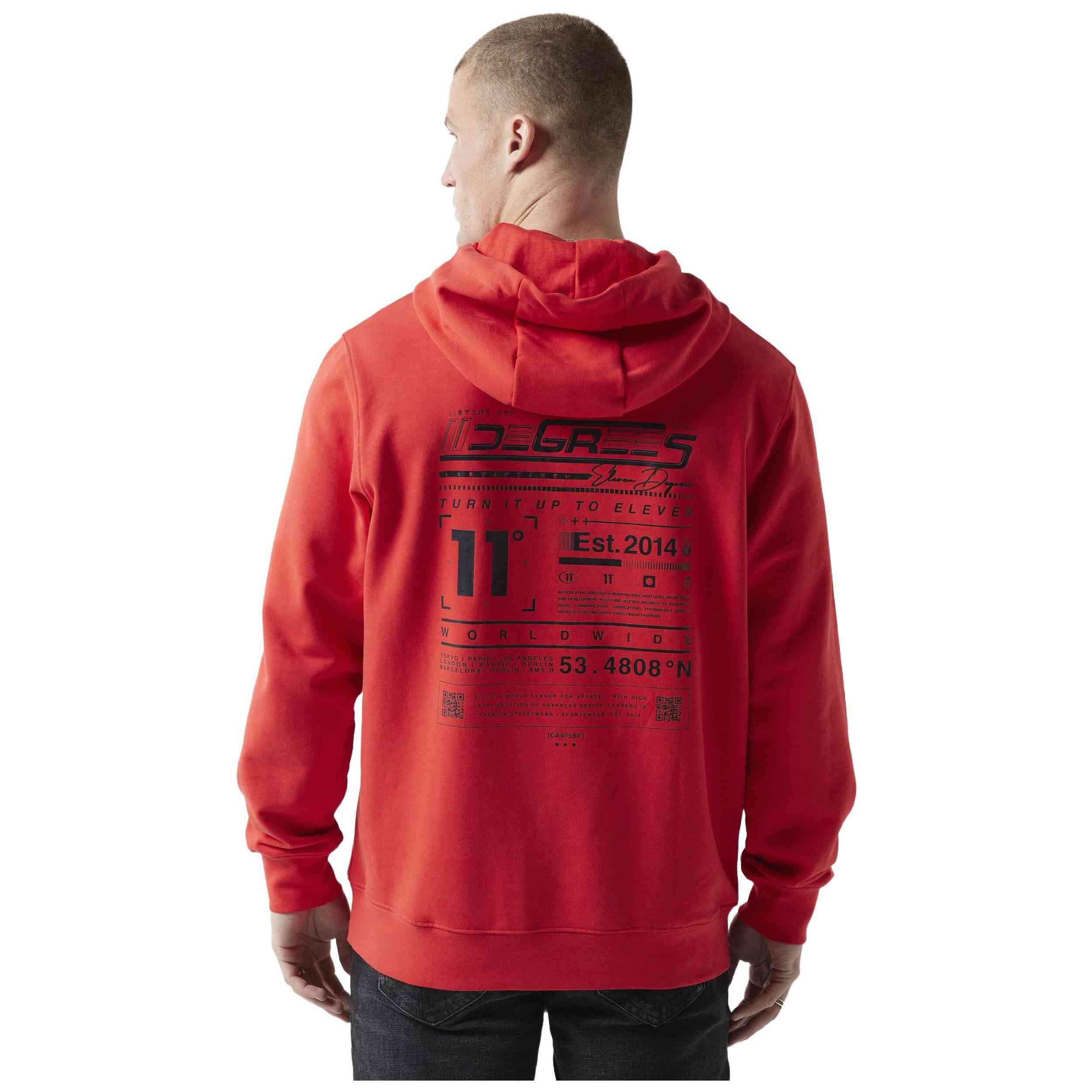 Sudadera con capucha 11 degrees modelo 11D3879-577 para hombre 2/5