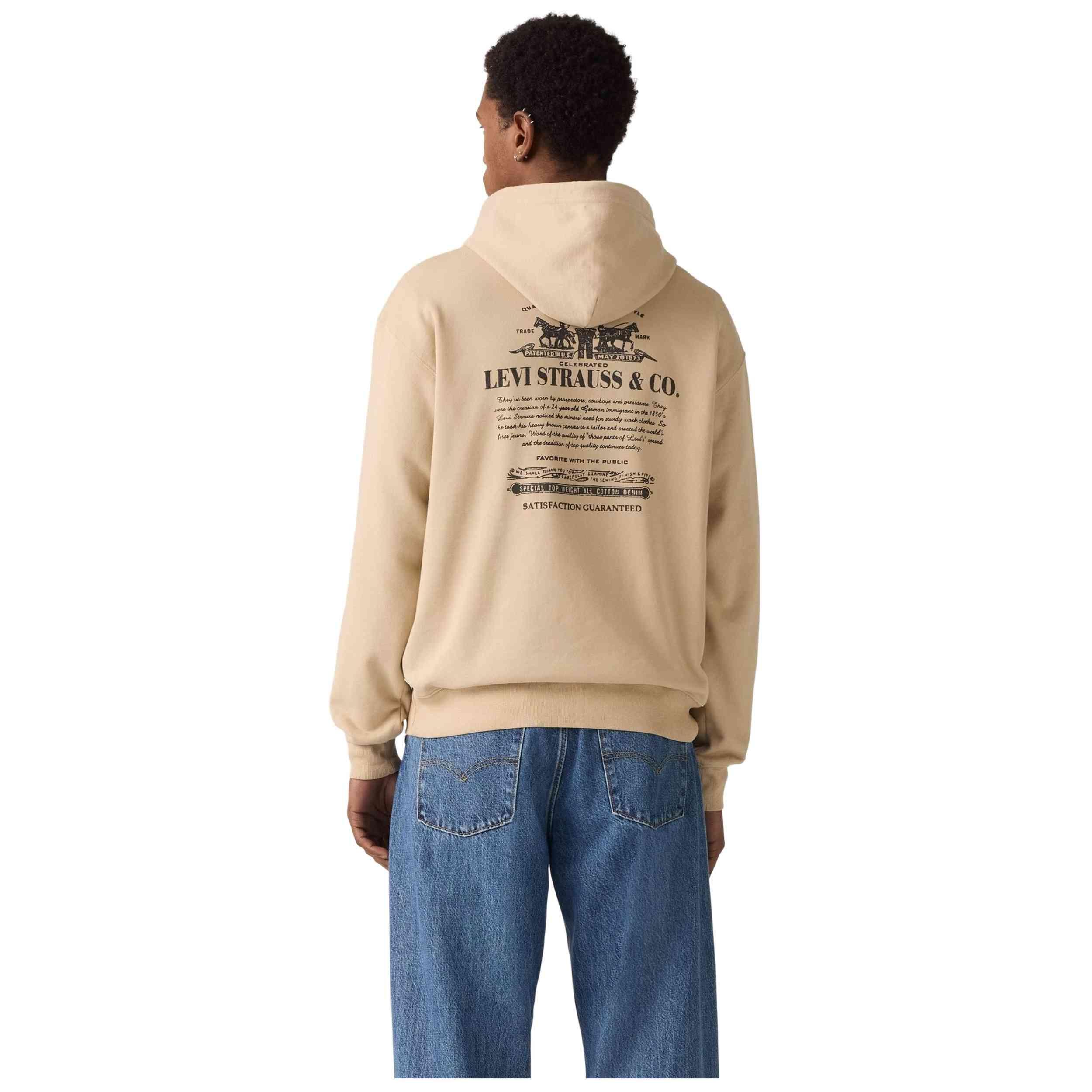 Felpa con cappuccio Levi's modello 384790423 per uomini 2/3