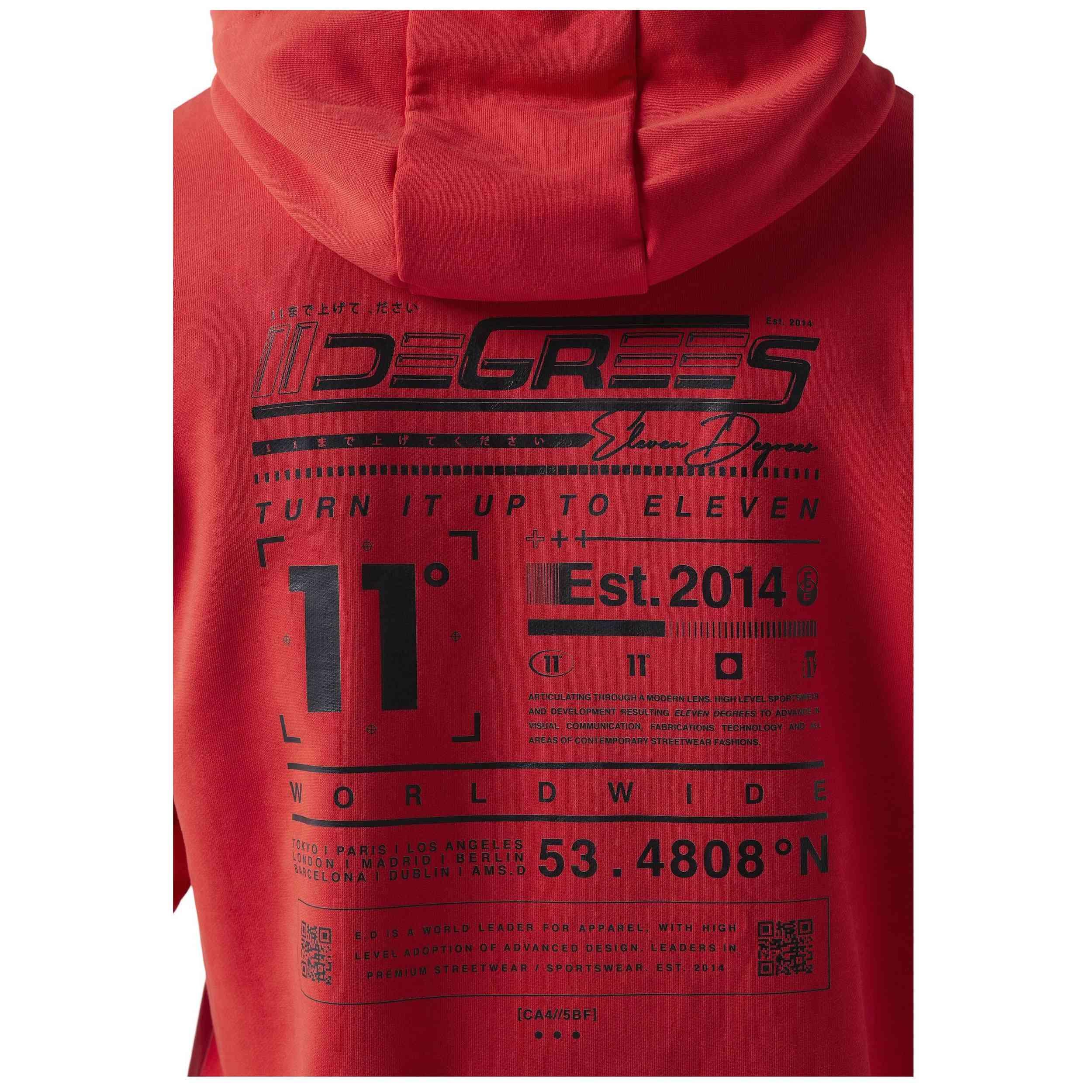 Sudadera con capucha 11 degrees modelo 11D3879-577 para hombre 5/5