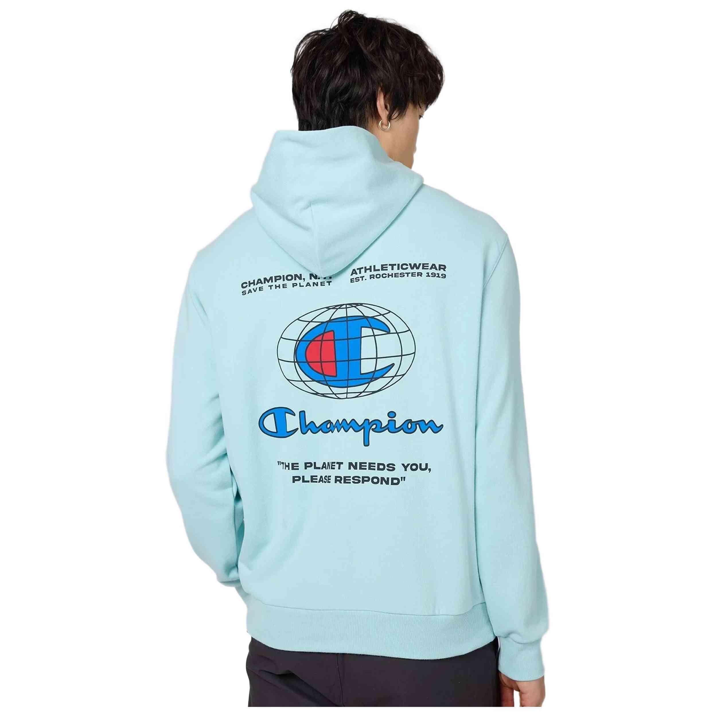 Felpa Champion modello 219785-BS017 per uomini 3/4