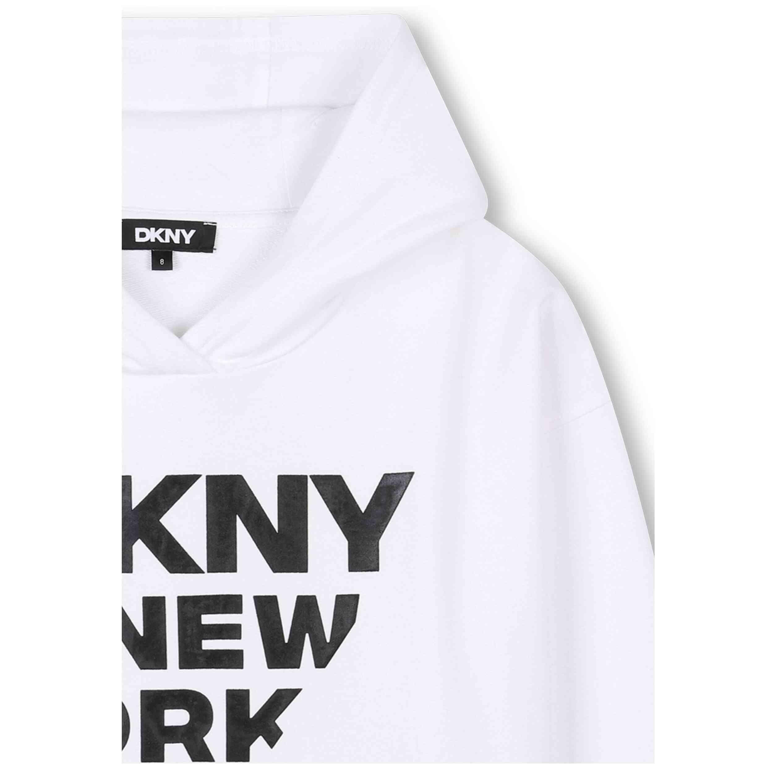 Sweat à capuche Dkny modèle D62248_10P pour enfants 3/3